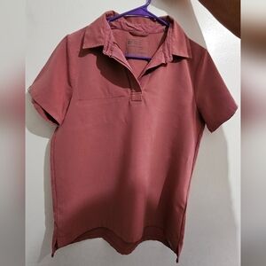 Figs small scrub top. MAUVE